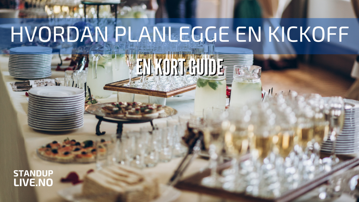 Hvordan planlegge en kickoff for ditt firma